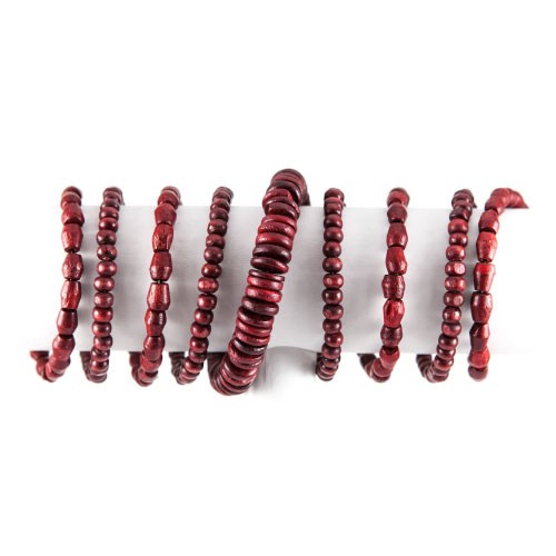 Wooden Spiral Bracelet