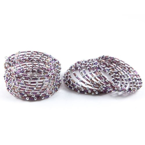 Violet Glass Spiral